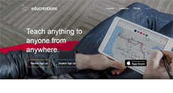 Desktop Screenshot of educreations.com